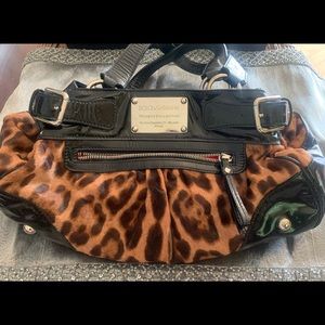 DOLCE & GABBANA Ponyhair Miss Silky Shoulder Bag
